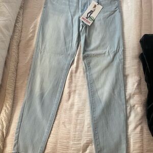 Celebrity Pink Mid-Rise Light Blue Jeans